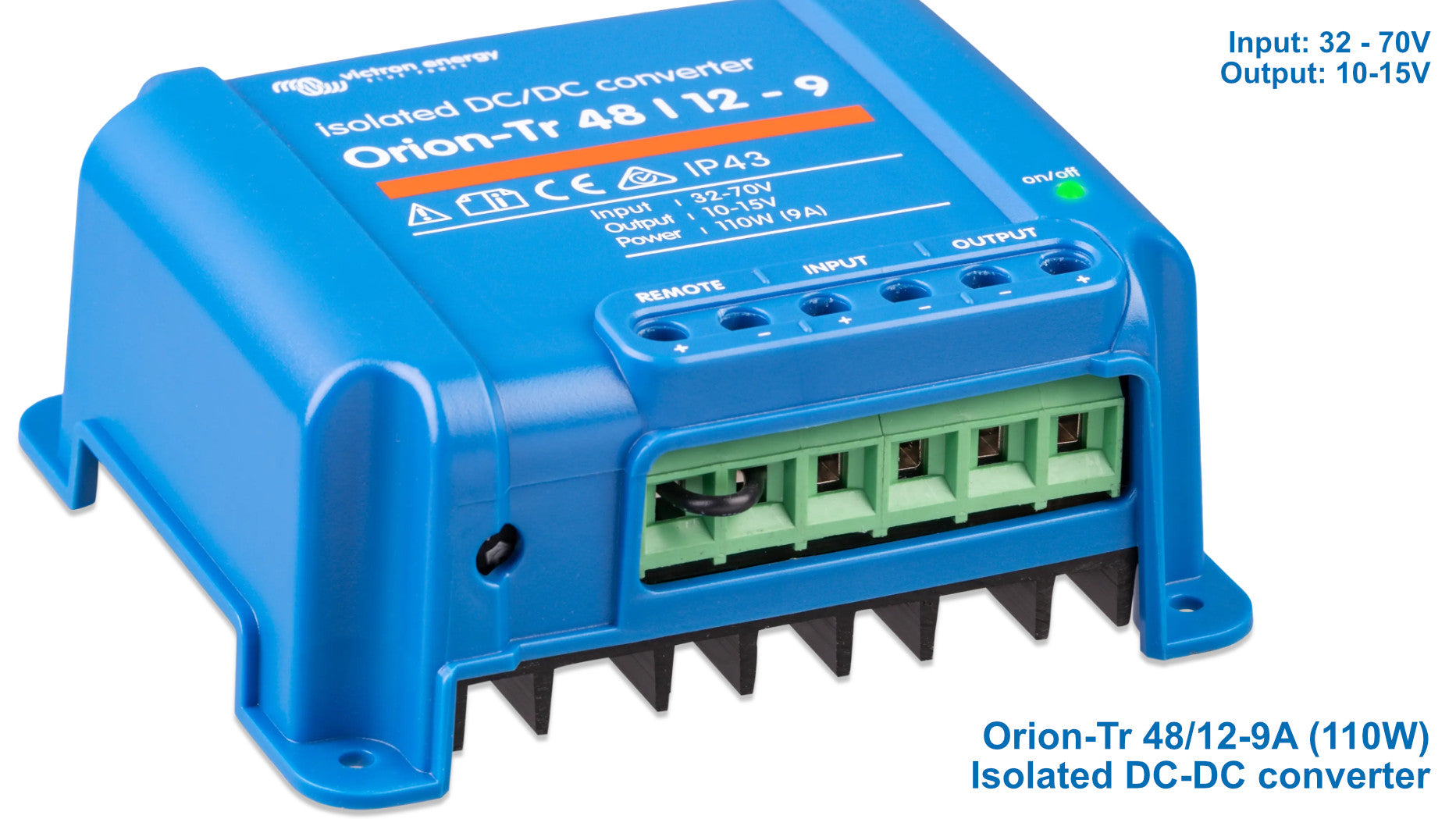 DC-DC Transformers: step up/down converters for 12V, 24V & 48V DC