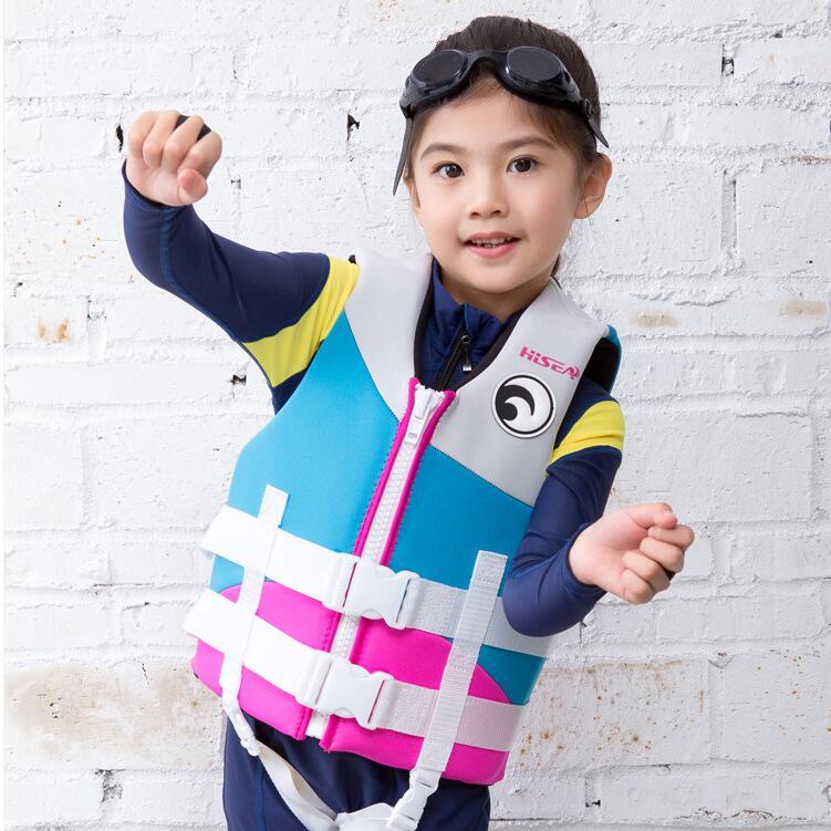 Juvenile Kids Life Vest Neoprene Floating Children Life Vest
