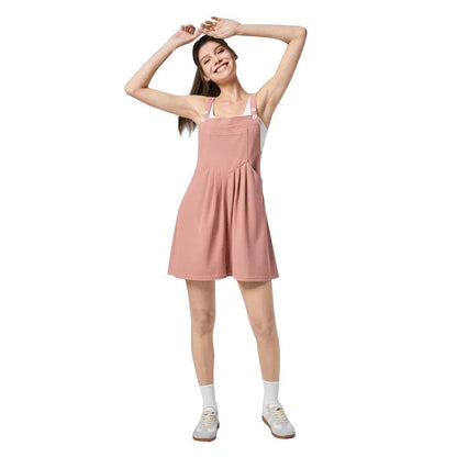 European and American spring and summer casual large pocket loose suspenders