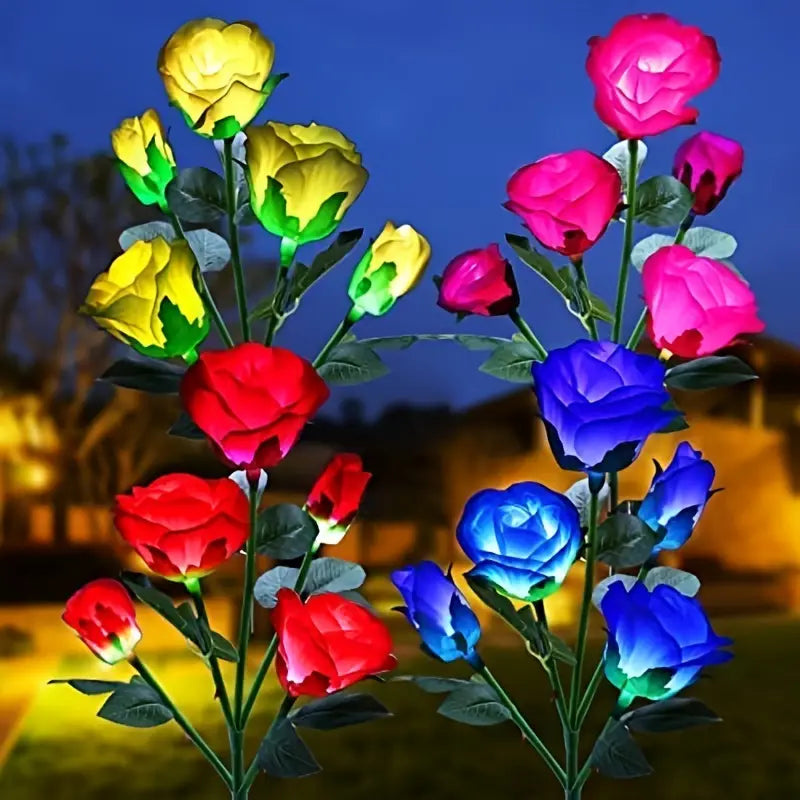 Magic Hue Solar Rose Lights