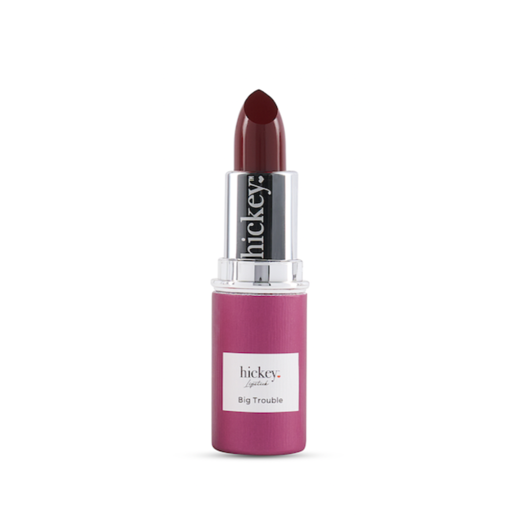 BIG TROUBLE Refill | Refillable Berry Wine Lipstick | Hickey Lipstick Clean Beauty