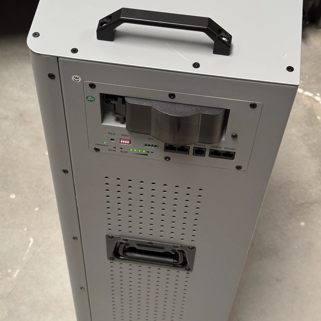 48V Tower: Rugged LifePO4 Battery w/ Active Balance & 200A BMS up to 16.4 kWh