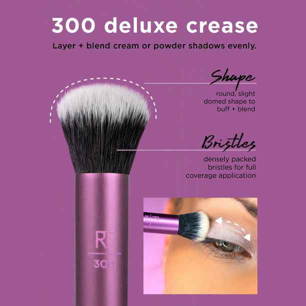 REAL TECHNIQUES Eye Shade & Blend Makeup Brush Trio