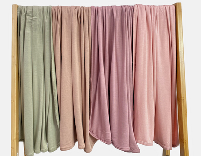 Bamboo Swaddle Blanket in Olive