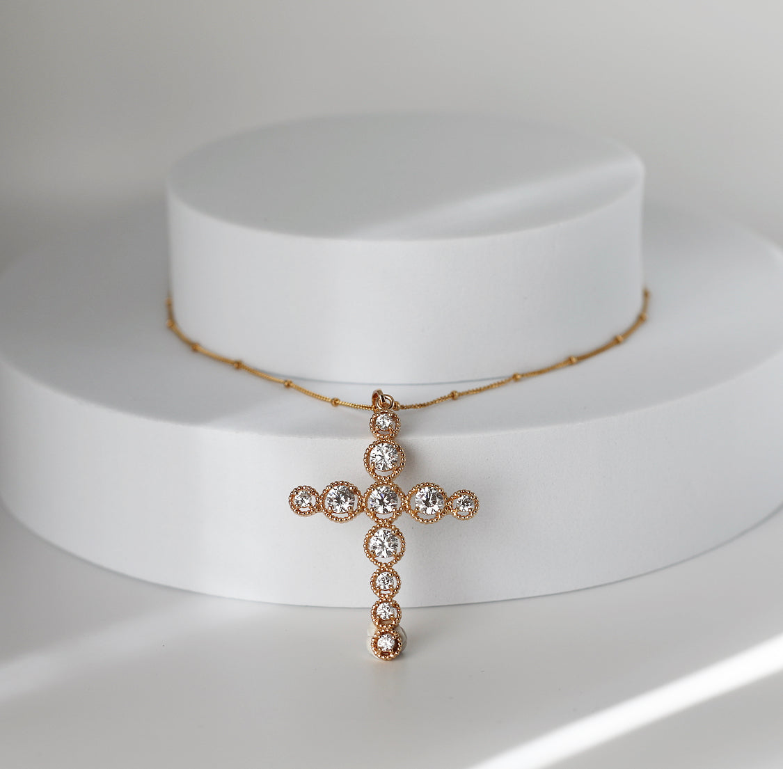Old World Cross Necklace