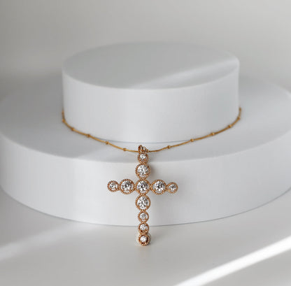 Old World Cross Necklace