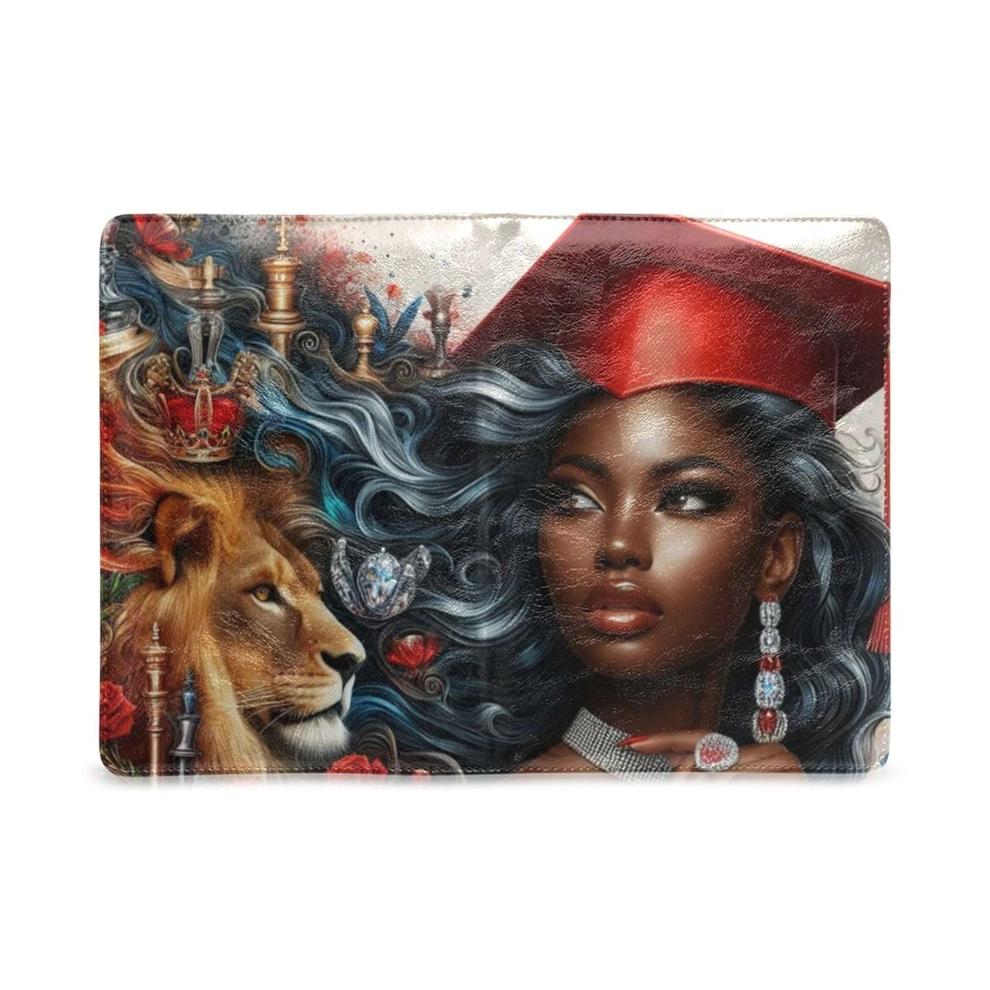 Lion Queen Custom Travel Bag, Passport & Coffee Mug