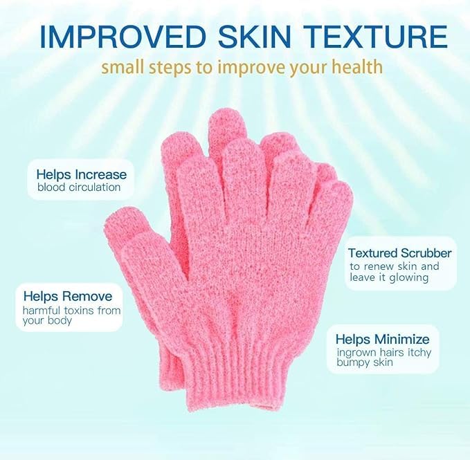 GROOVI Exfoliating Mitts