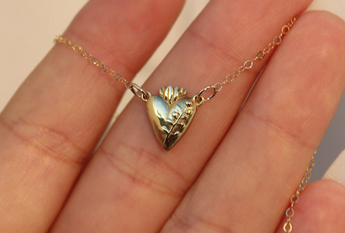 Holy Hearts™ Chaste Heart Of St. Joseph Necklace