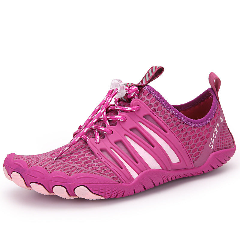 New Five-Finger Shoes Couple Upstream Shoes Diving Snorkeling Shoes Light Wading Outdoor Beach Men And Women Swimming Shoes