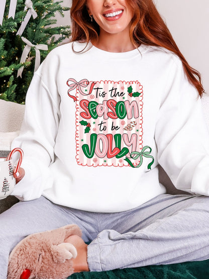 Gildan Preppy To Be Jolly Christmas Sweatshirt
