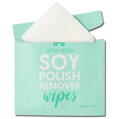 ELLA+MILA Soy Nail Polish Remover Wipes