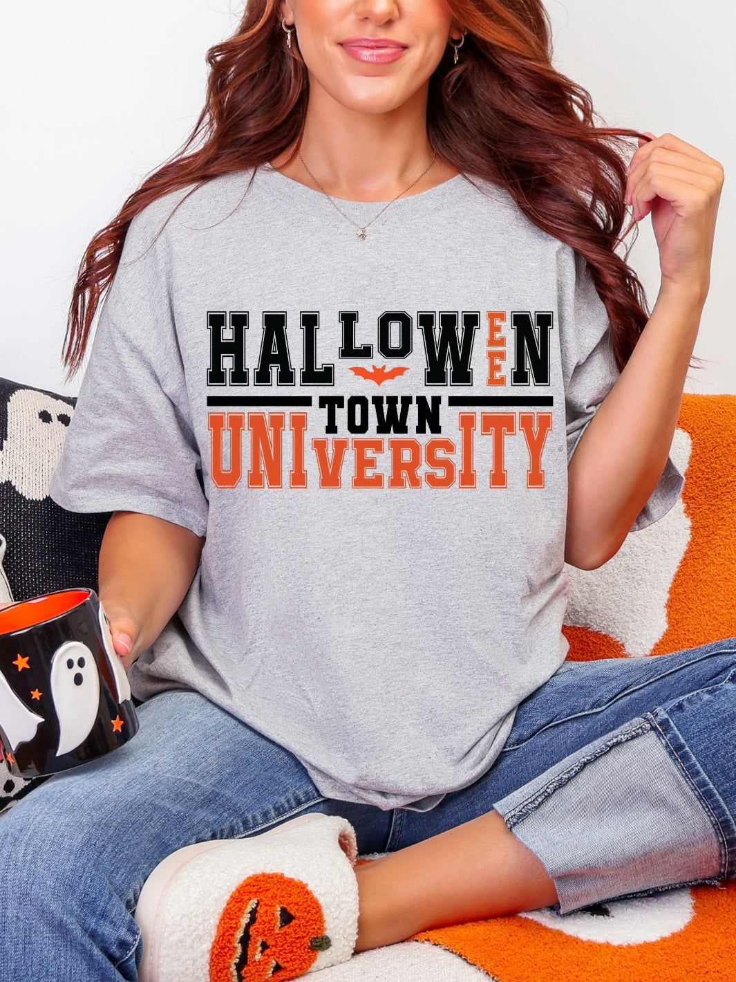 Gildan Halloween Town University T-Shirt