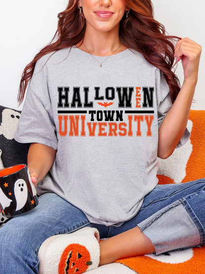 Gildan Halloween Town University T-Shirt