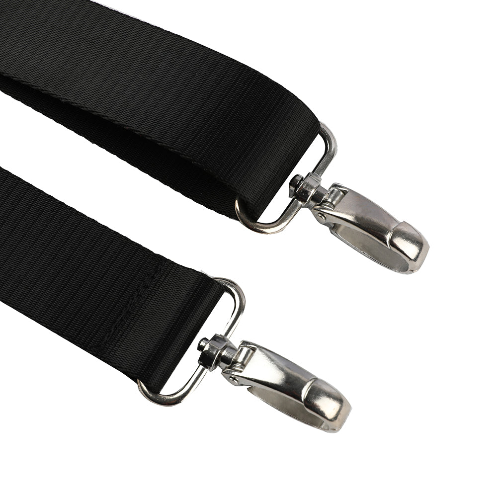 Blue and Gold Aint No Hood Like Sisterhood Large Bag, Luggage, Travel, Gym, Travel Tote