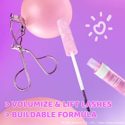 WET N WILD Hello Kitty Glitter Mascara + Eyelash Curler Set