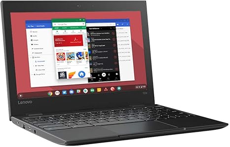 Lenovo 100e Chromebook Business Model, 11.6" HD Display 4GB Ram 32GB eMMC, Google Chrome OS Ready for the Classroom