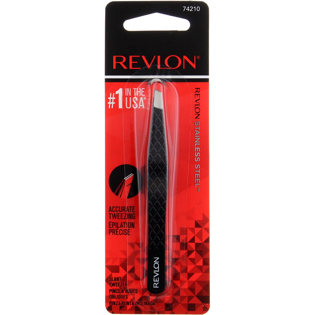 REVLON Stainless Steel Accurate Tweezing