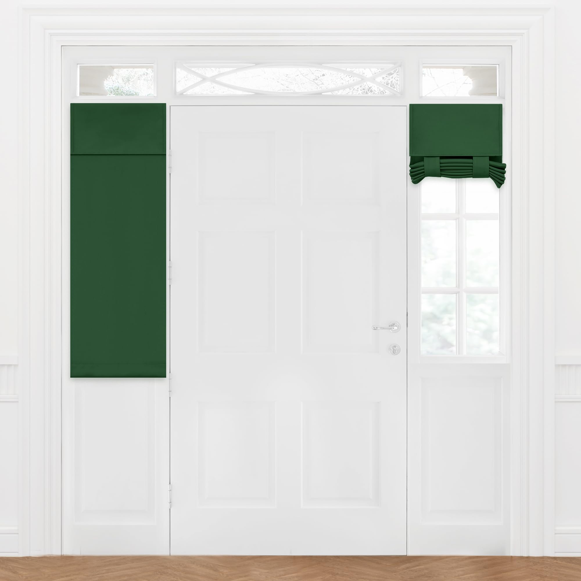 Blackout Door Curtain, Thermal Insulated, 26x80 Inch