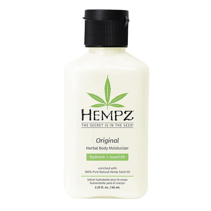 HEMPZ Hydration on the Go, Herbal Body Moisturizer & Whipped Body Creme
