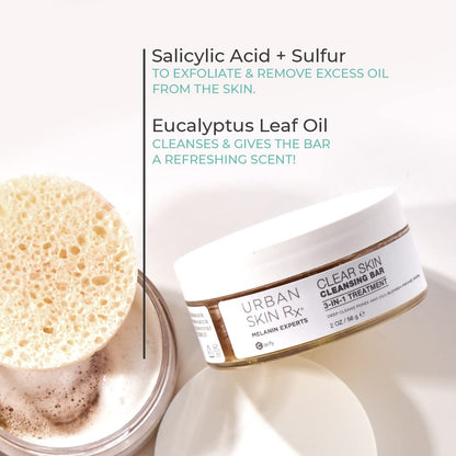 URBAN Skin Rx 3-in-1 Clear Skin Cleansing Bar