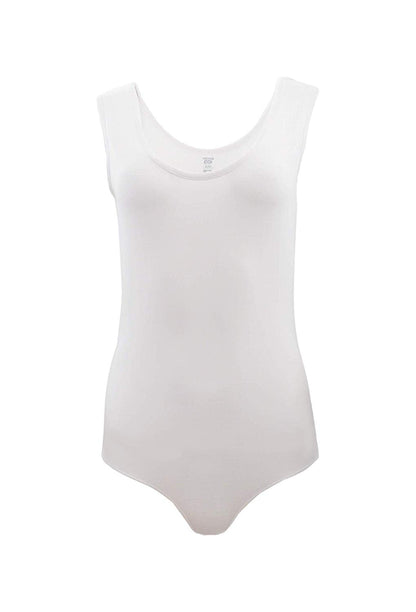 EGi Luxury Viscose Women's Bodysuit Sleeveless. Proudly Made in Italy.