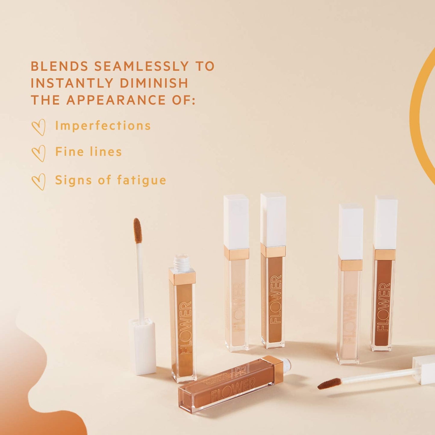 FLOWER BEAUTY Light Illusion Full Coverage Concealer