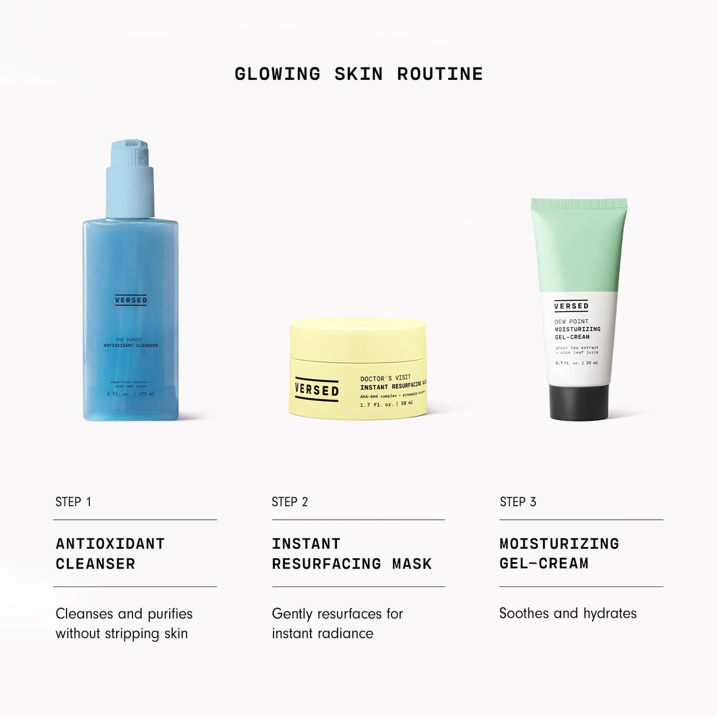 VERSED Doctor’s Visit Instant Resurfacing Face Mask