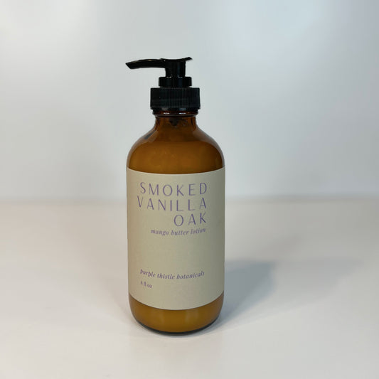 Smoked Vanilla Oak Mango Butter Lotion