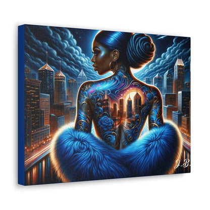 African American Blue Sky's Canvas Gallery Wraps Canvas Gallery Wraps