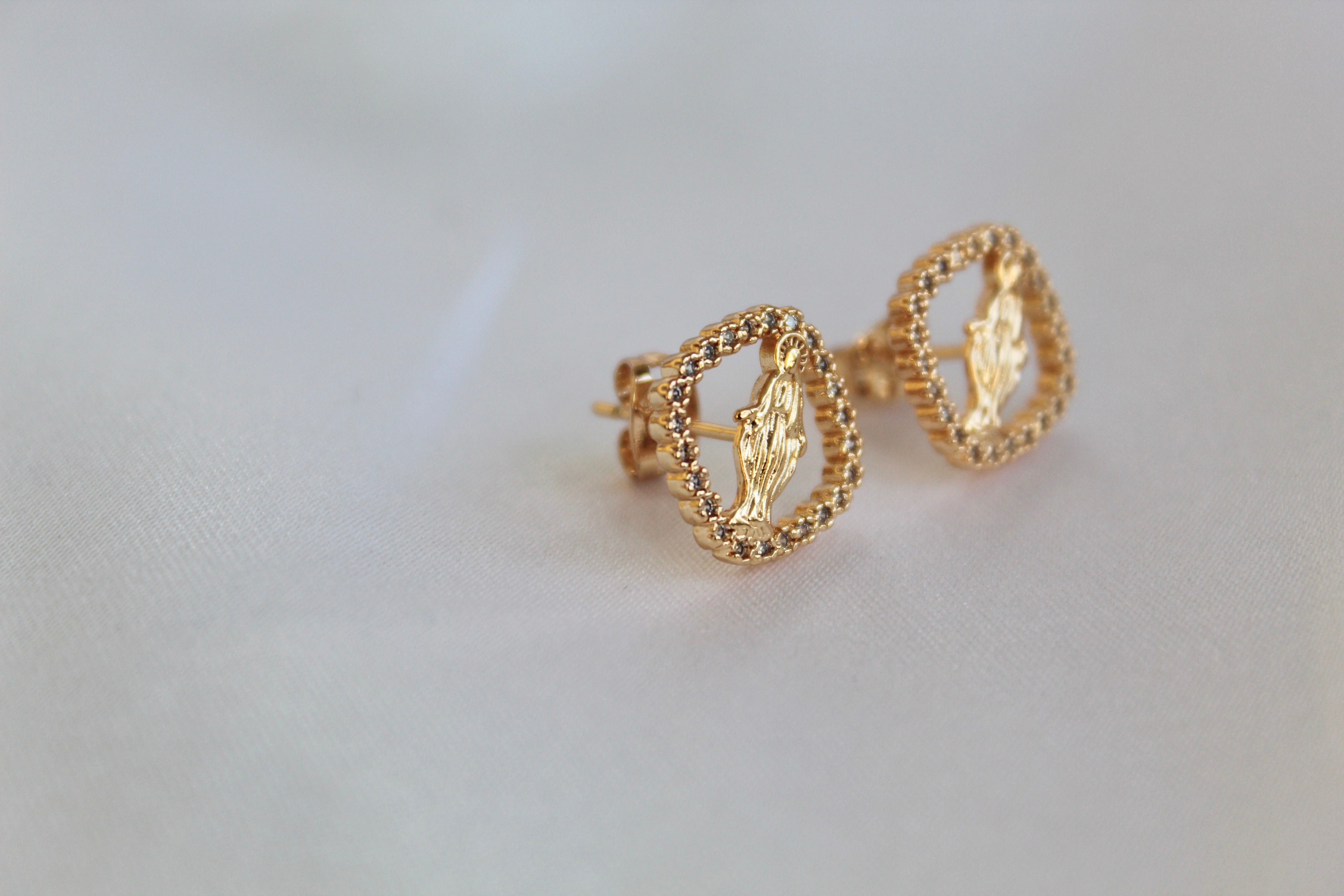Our Lady of Grace Earrings