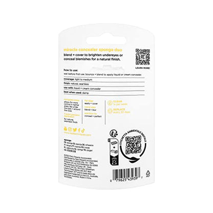 REAL TECHNIQUES Miracle Concealer Sponge Duo (2Pcs)