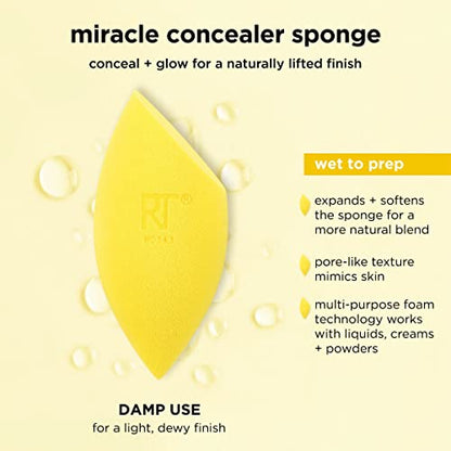 REAL TECHNIQUES Miracle Concealer Sponge Duo (2Pcs)