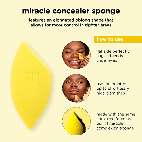 REAL TECHNIQUES Miracle Concealer Sponge Duo (2Pcs)