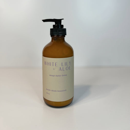 White Lily + Aloe Mango Butter Lotion