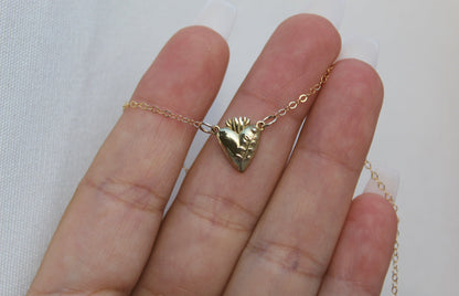 Holy Hearts™ Chaste Heart Of St. Joseph Necklace