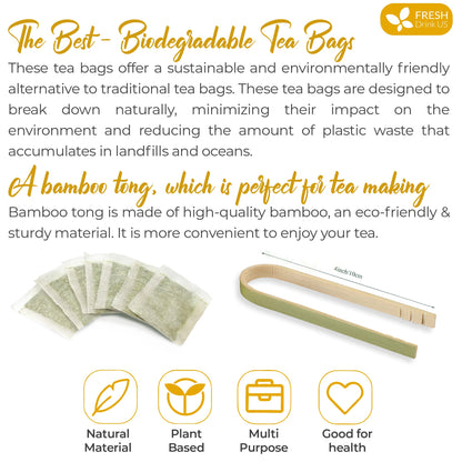 Turmeric, Ginger, Cinnamon Tea, Tea Bags, 100% Natural, Hand-made Blend of Turmeric, Ginger, and Cinnamon. Eco-conscious Tea Bags. Turmeric Ginger Herbal Tea. No Sugar, No Caffeine, No Gluten, Vegan.