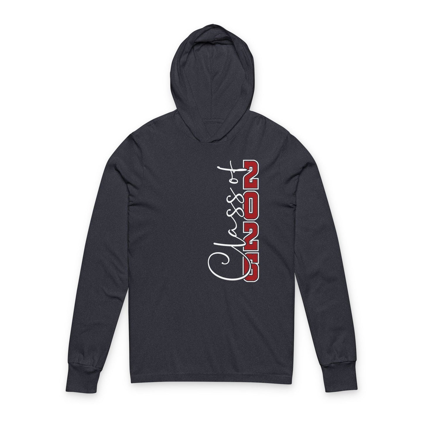 Class of 2026 Long Unisex Hooded Long Sleeve Tee - Graduation Gift, Casual Wear, Perfect for Chassot 2023 Celebration