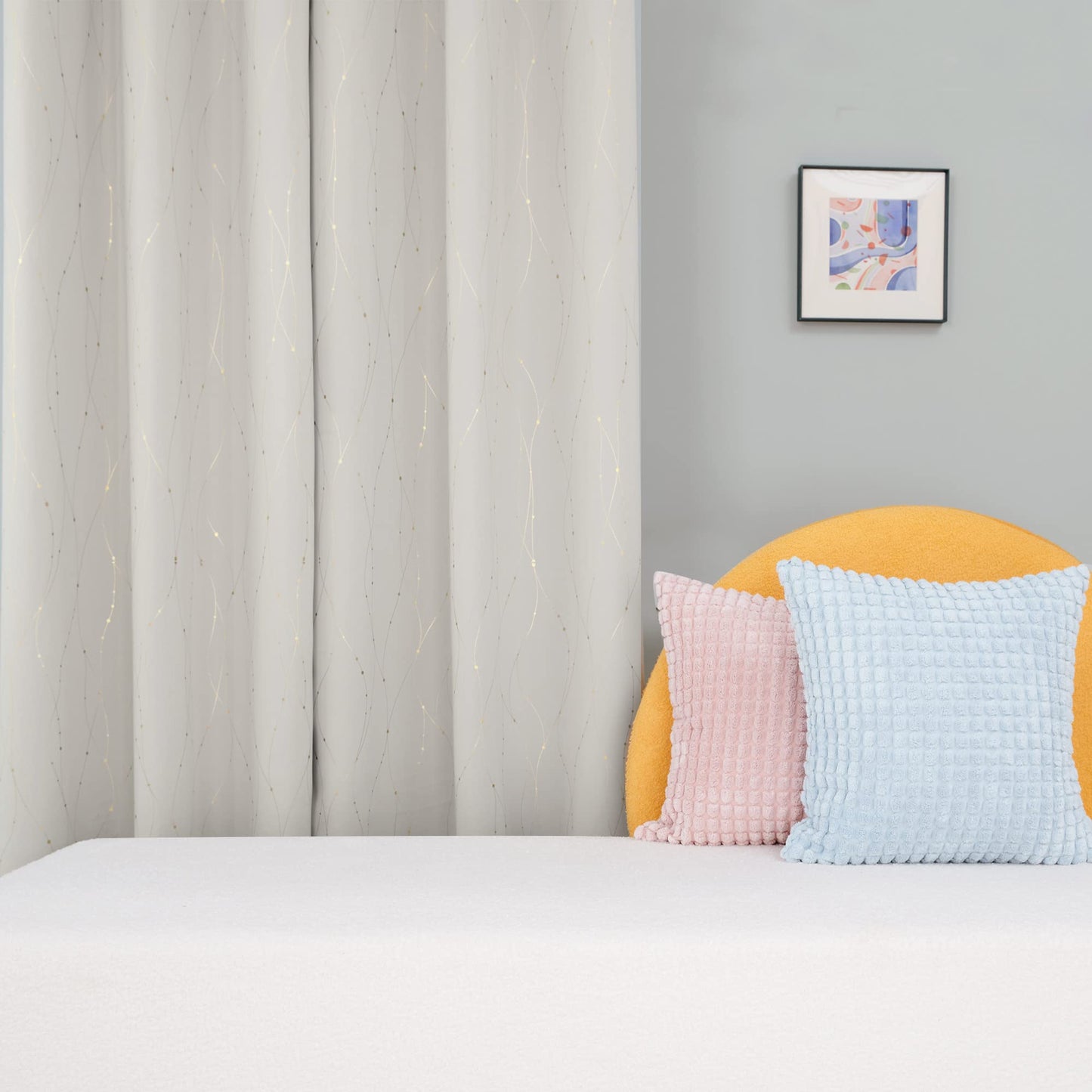 Thermal Blackout Curtains, Noise-Reducing, 2 Panels