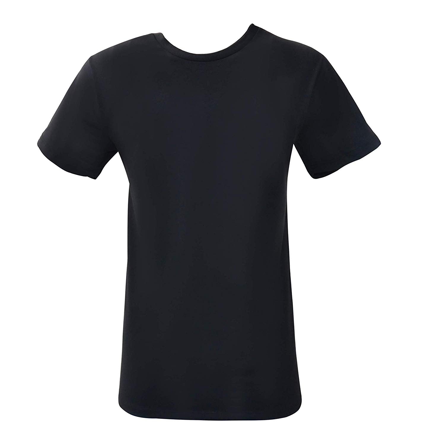 BASIC COTTON Free Spirit Premium Quality Cotton Men's Crew Neck T-Shirt Made in Italy