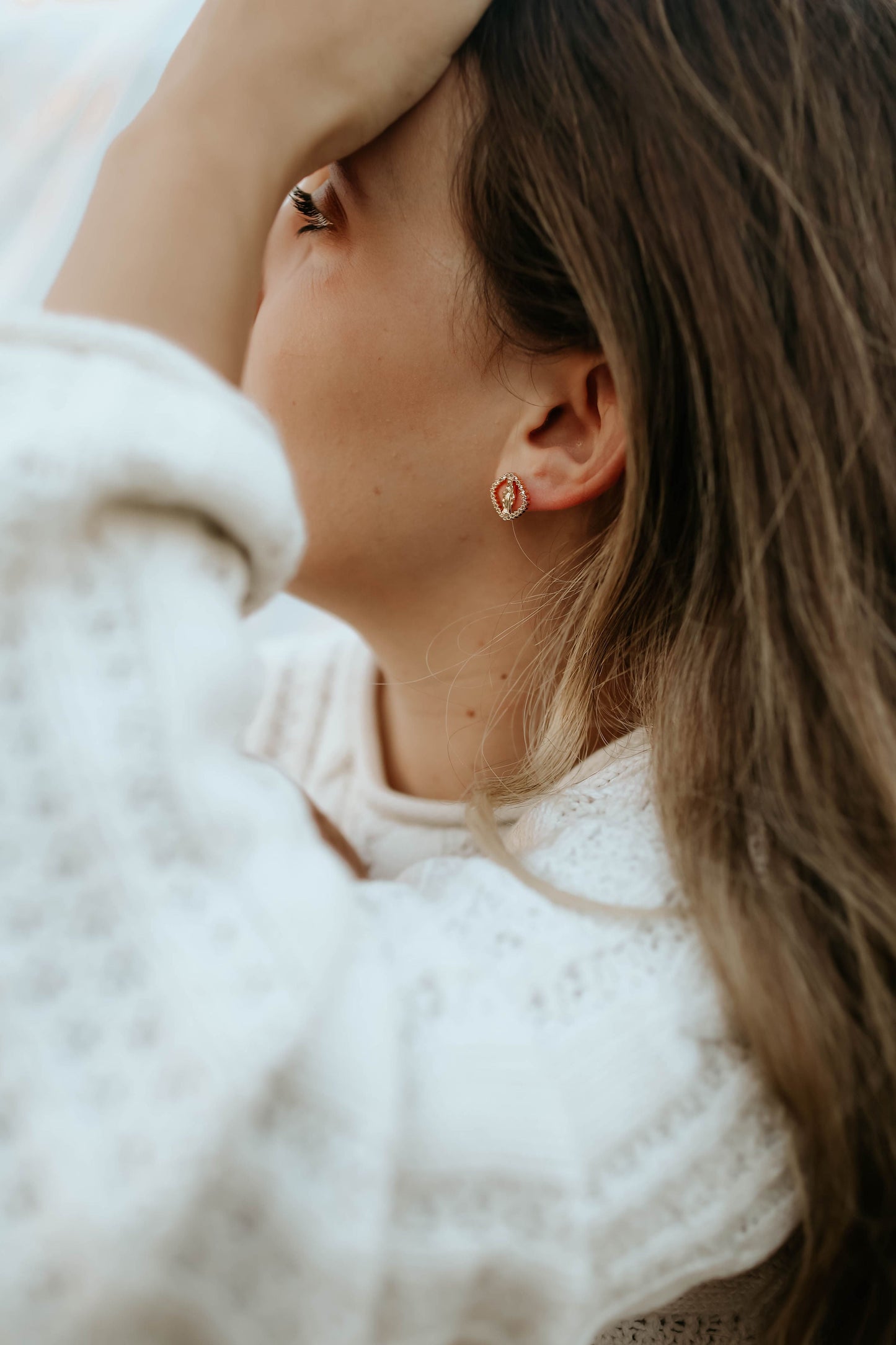 Our Lady of Grace Earrings