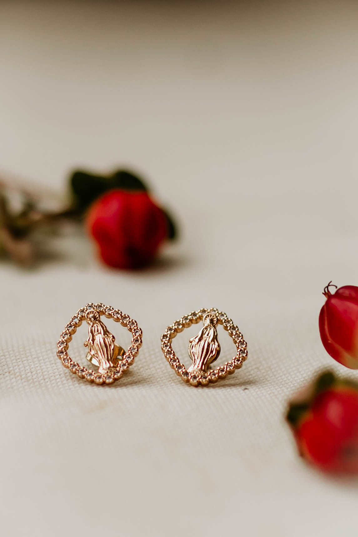 Our Lady of Grace Earrings