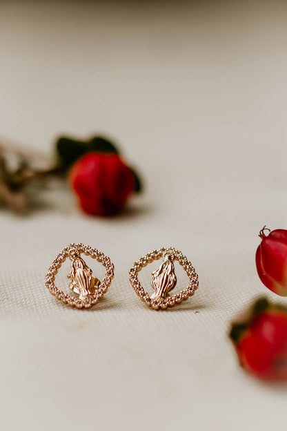 Our Lady of Grace Earrings
