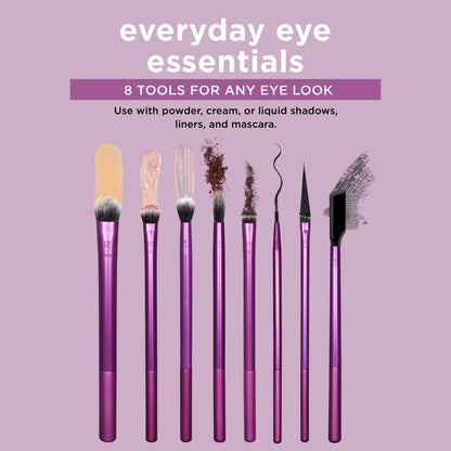 REAL TECHNIQUES Everyday Eye Essentials Makeup Brush Kit