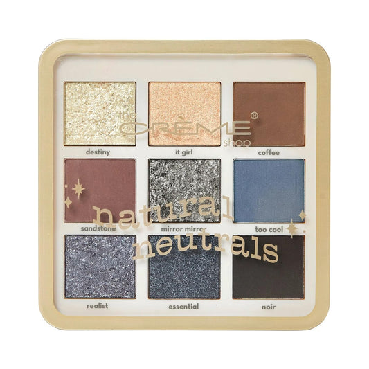 THE CREME SHOP 9 Pan Neutral Eyeshadow Palette