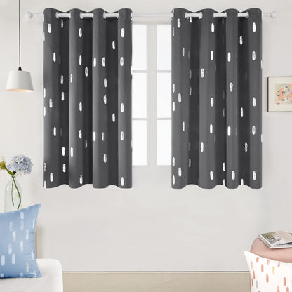 Geometric Blackout Curtains, 2 Panels