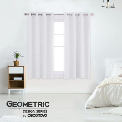 Geometric Blackout Curtains, 2 Panels