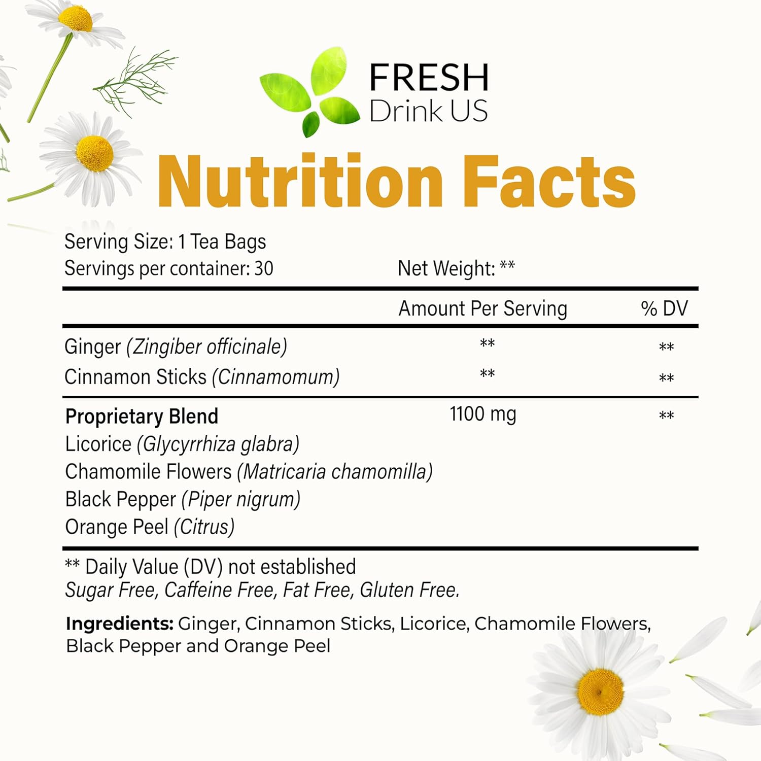 Premium Immune Support Herbal Tea Bags