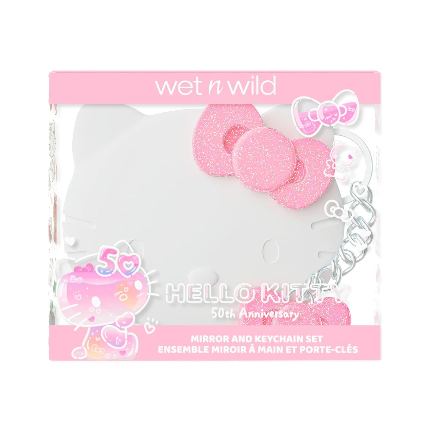 Wet n Wild Hello Kitty Mirror & Key Chain Set