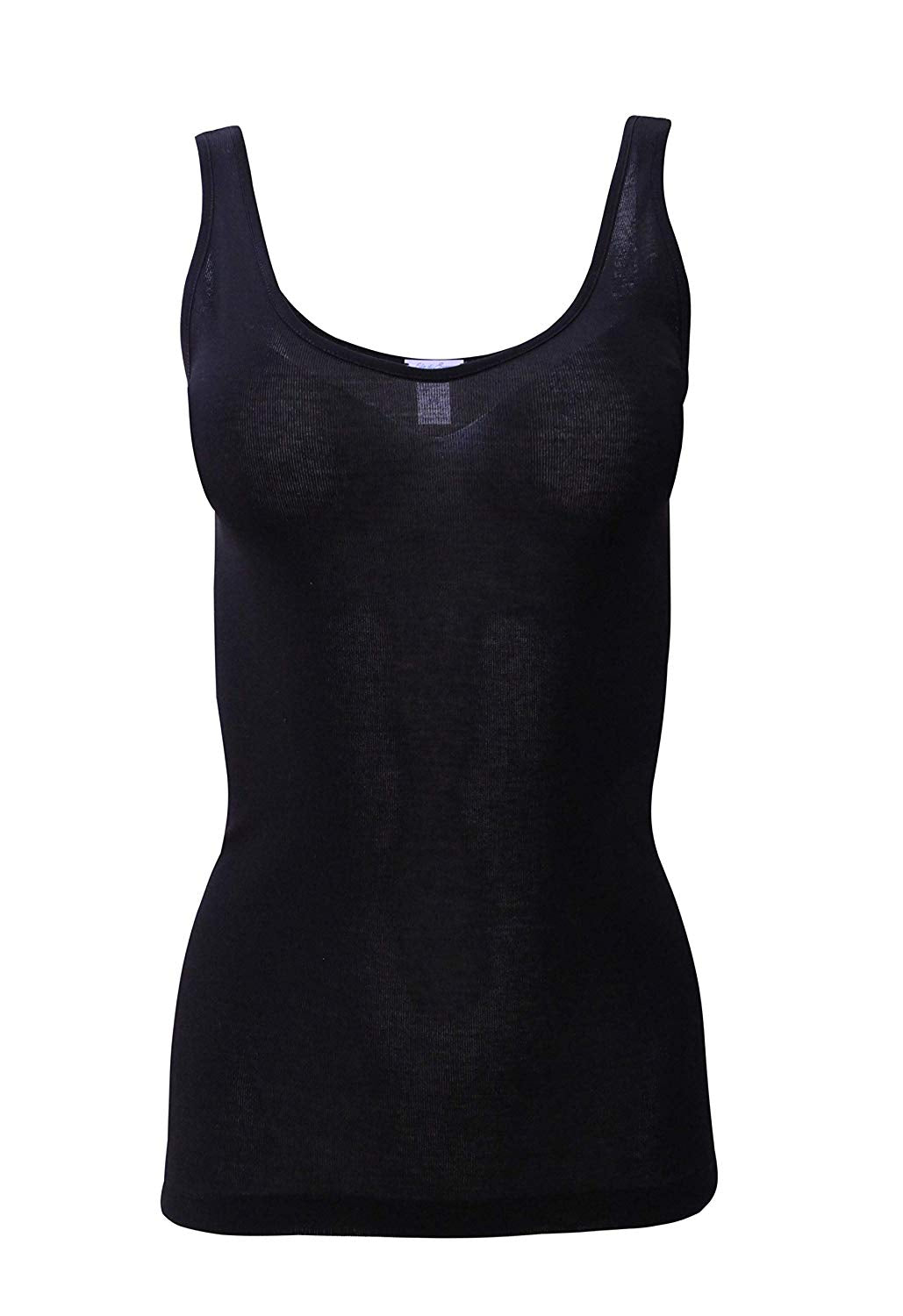 EGI Luxury 100%" Filo di Scozia Cotton Women's Tank(S - XXXL). Proudly Made in Italy.